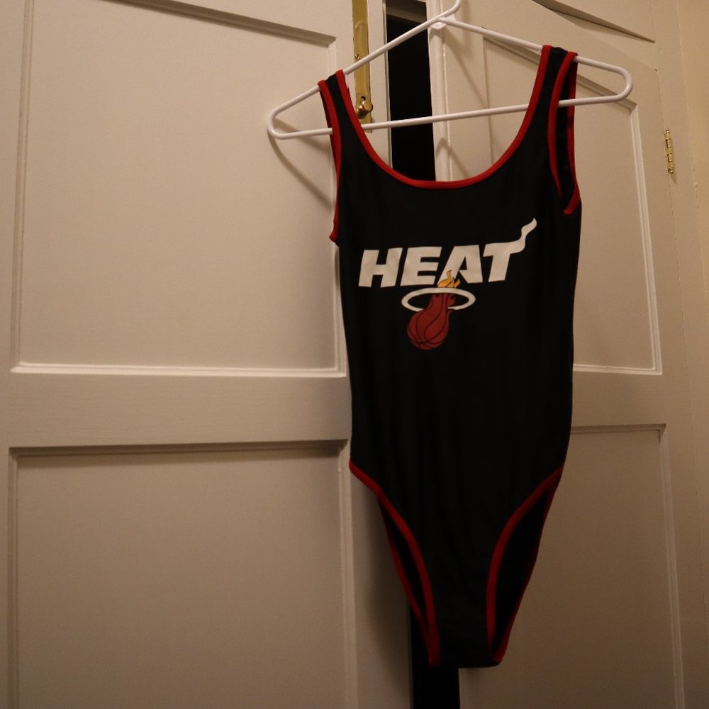 Small -- Heat Basketball Bodysuit